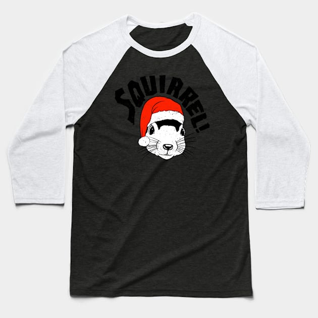 Squirrel!!!!! Baseball T-Shirt by OniSide